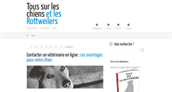 Desktop Screenshot of dog-rottweiler.com